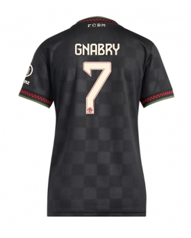 Billige Fotballdrakt Bayern Munich Serge Gnabry #7 Replika Tredjedrakt Dame 2025-26 Kortermet